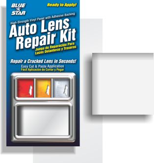 Peel off glue sheet 1 Amber & 1 Clear Details about   Car Lens Repair  Kit